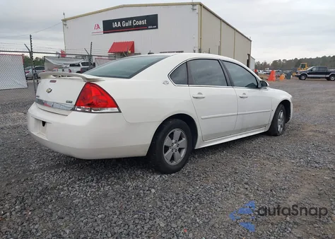 2009 Chevrolet Impala Lt z USA, uszkodzony, nr VIN 2G1WT57K191112905